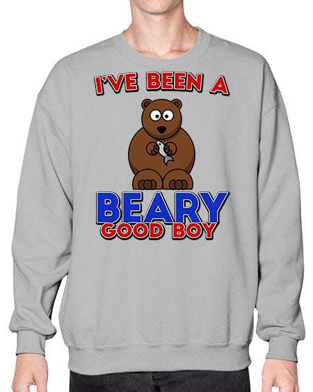 ive been a beary good boy 153# - bears - animals- Sweatshirt - Crew