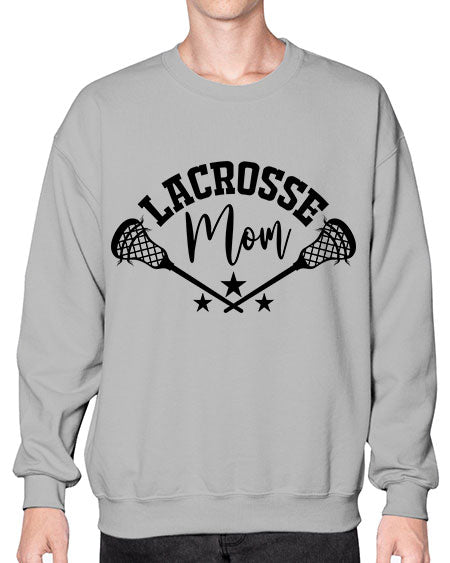 lacrosse mom 9# - lacrosse- Sweatshirt - Crew