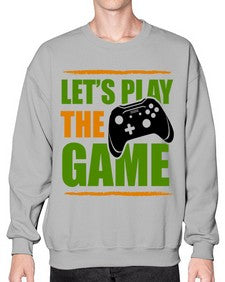 lets play the game 136# - video games- Sweatshirt - Crew