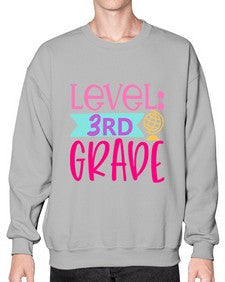 level third grade one hundred 465# - third grade- Sweatshirt - Crew