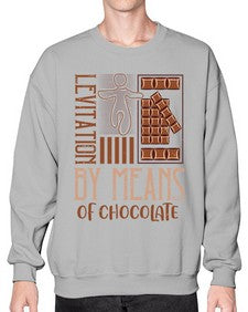 levitation by means of chocolate 307# - chocolate- Sweatshirt - Crew
