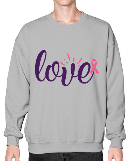 love Style 7# - breast cancer- Sweatshirt - Crew