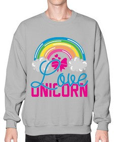 love unicorn 273# - unicorn- Sweatshirt - Crew
