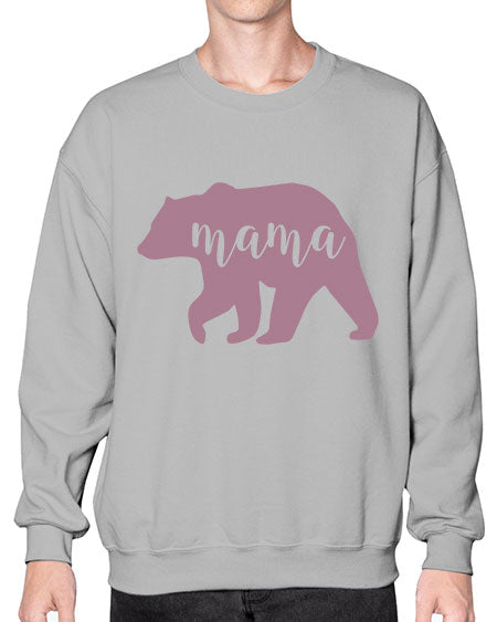 mama bear 175# - bears - animals- Sweatshirt - Crew
