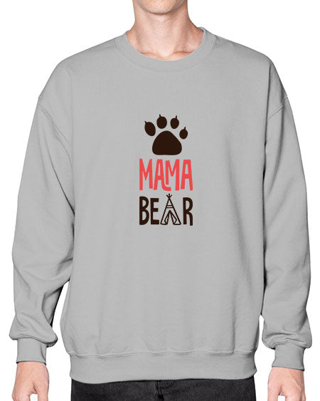 mama bear png 187# - bears - animals- Sweatshirt - Crew