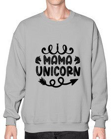 mama unicorn 300# - unicorn- Sweatshirt - Crew