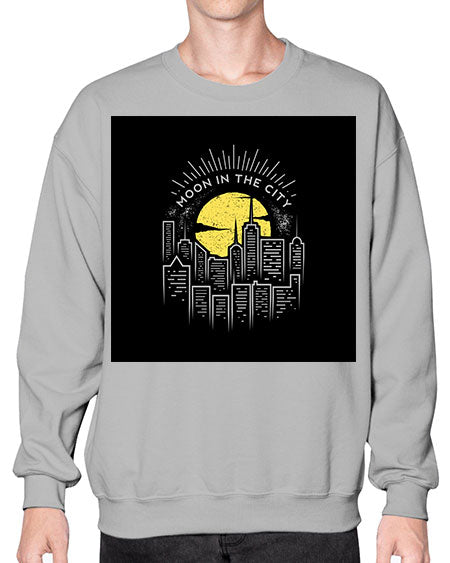 mooninthecity 2# - moon- Sweatshirt - Crew
