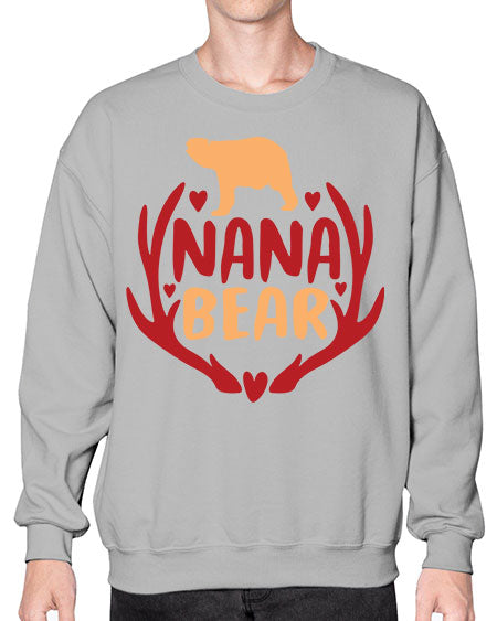 nana bear 195# - bears - animals- Sweatshirt - Crew