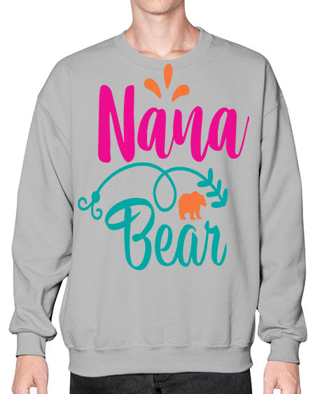 nana bear 197# - bears - animals- Sweatshirt - Crew