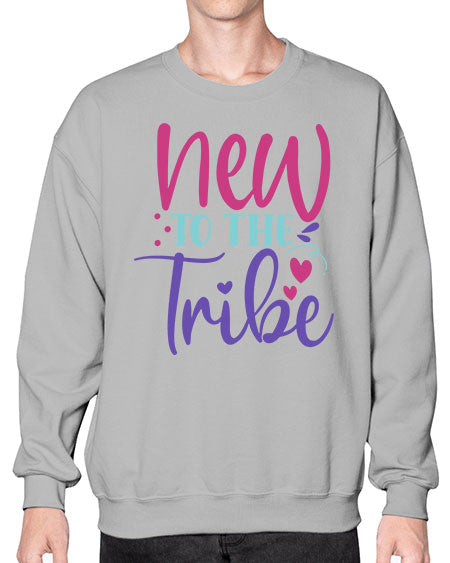 new to the tribe Style 163# - baby- Sweatshirt - Crew