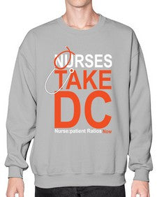 nurse take dc 1198# - nurse- Sweatshirt - Crew