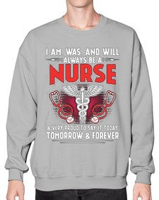 nurse tomorrow and forever 1205# - nurse- Sweatshirt - Crew