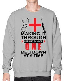 nurse tshirt png 1221# - nurse- Sweatshirt - Crew
