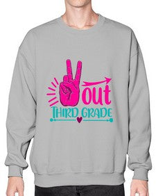 out third grade 614# - third grade- Sweatshirt - Crew