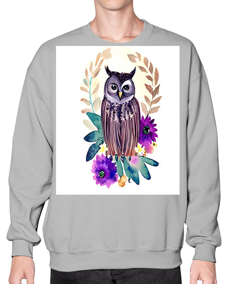 owl 17# - owl- Sweatshirt - Crew