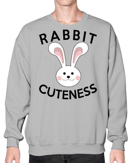 rabbit cuteness - rabbit- Sweatshirt - Crew