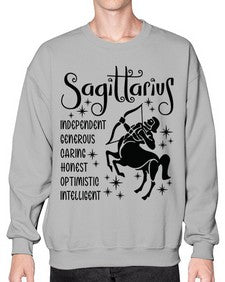 sagittarius 397# - sagittarius- Sweatshirt - Crew