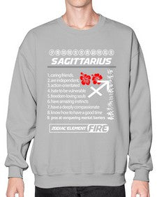 sagittarius 425# - sagittarius- Sweatshirt - Crew