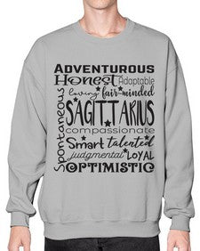 sagittarius 571# - sagittarius- Sweatshirt - Crew