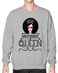 sagittarius queen 414# - sagittarius- Sweatshirt - Crew