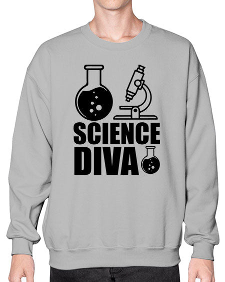 science diva 126# - general science- Sweatshirt - Crew