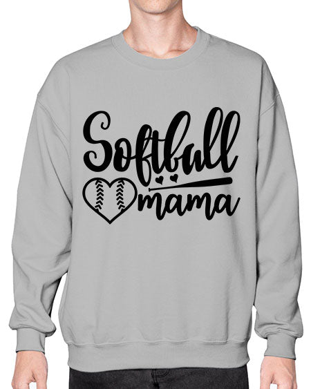 softball mama 2274# - softball- Sweatshirt - Crew
