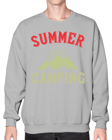 summer camping  82# - summer- Sweatshirt - Crew