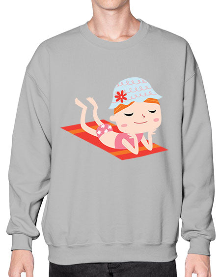 summer characters 59# - summer- Sweatshirt - Crew