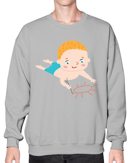 summer characters 65# - summer- Sweatshirt - Crew