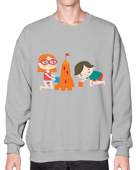 summer characters 66# - summer- Sweatshirt - Crew