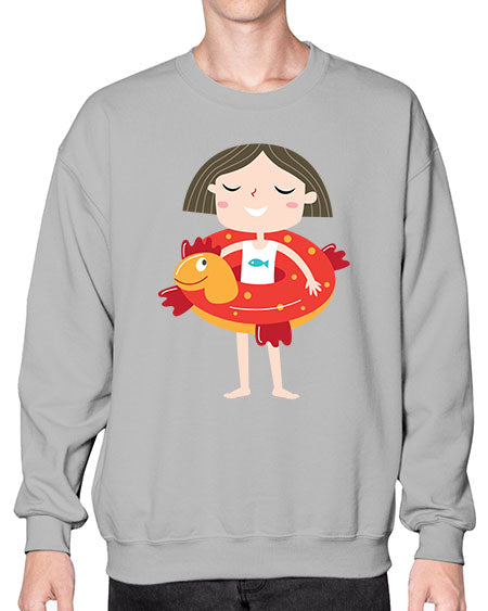 summer characters 67# - summer- Sweatshirt - Crew