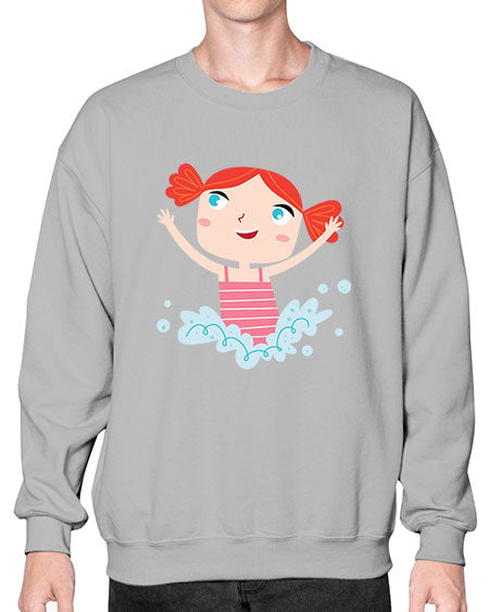 summer characters 73# - summer- Sweatshirt - Crew