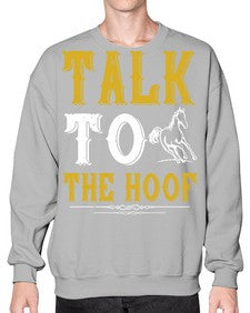 talk to the hoof Style 21# - horse- Sweatshirt - Crew