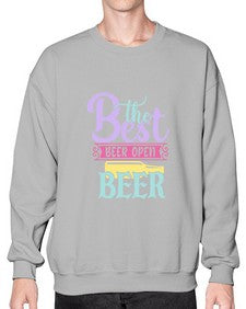 the best beer open beer 414# - beer- Sweatshirt - Crew