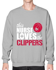the nurse loves this seahawks 1523# - nurse- Sweatshirt - Crew