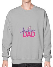 unicorn dad 451# - unicorn- Sweatshirt - Crew