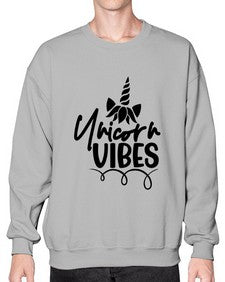 unicorn vibes 509# - unicorn- Sweatshirt - Crew