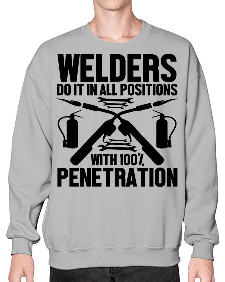 welders do it 1623# - welder- Sweatshirt - Crew