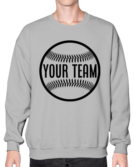 your team 2270# - softball- Sweatshirt - Crew