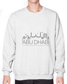 Abu Dhabi Minimal Skyline 266# - cities- Sweatshirt - Crew