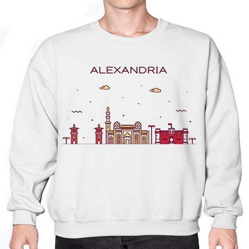 Alexandria 304# - cities- Sweatshirt - Crew