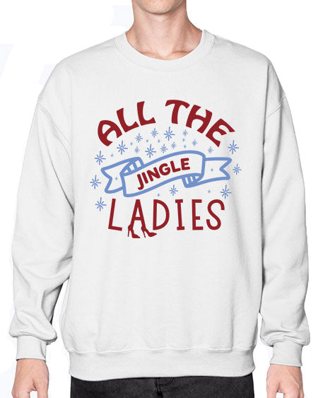 All The Jingle Ladies 5# -  fashion- Sweatshirt - Crew