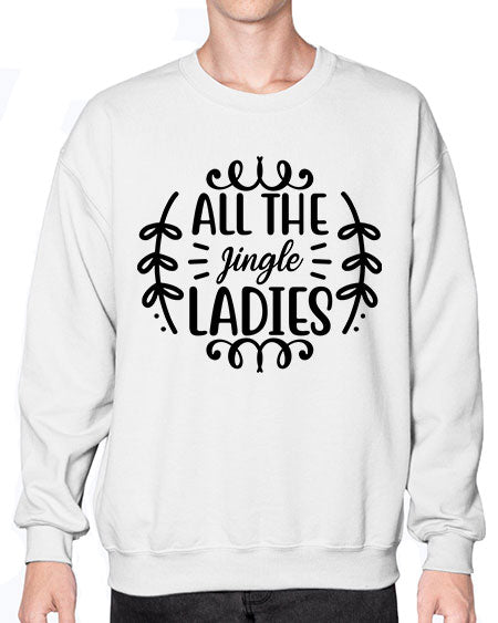 All The Jingle Ladies 6# -  fashion- Sweatshirt - Crew