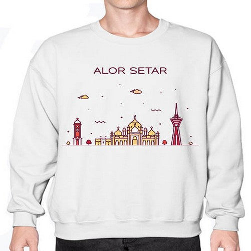 AlorSetar 312# - cities- Sweatshirt - Crew