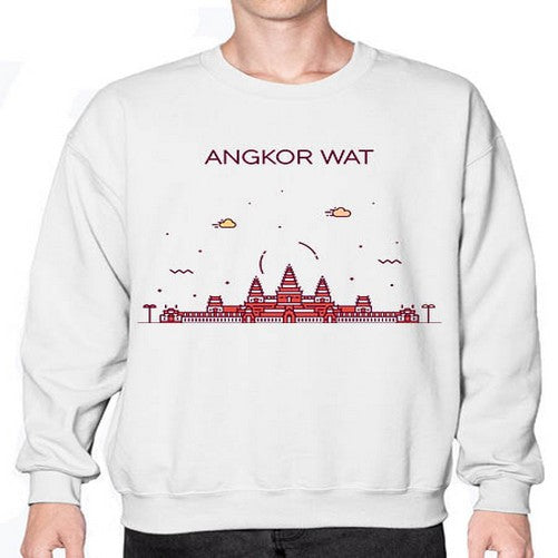AngkorWat 328# - cities- Sweatshirt - Crew