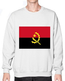 Angola 329# - world flags- Sweatshirt - Crew
