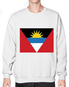 Antigua and Barbuda 336# - world flags- Sweatshirt - Crew