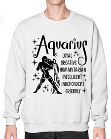 Aquarius 64# - aquarius- Sweatshirt - Crew