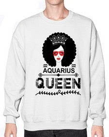 Aquarius queen 75# - aquarius- Sweatshirt - Crew