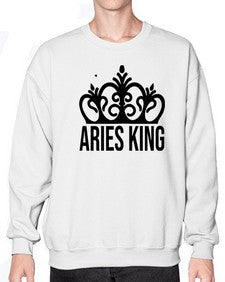 Aries king 107# - aries- Sweatshirt - Crew